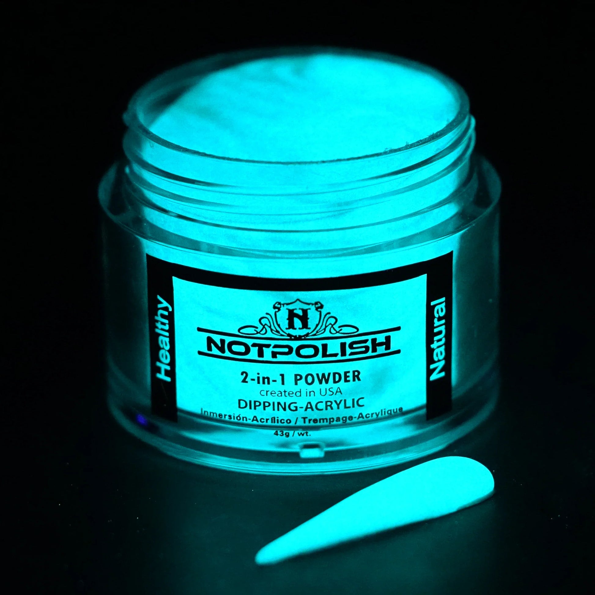 Notpolish 2 in 1 powder - g02 obsessed - 2 oz - dip polish