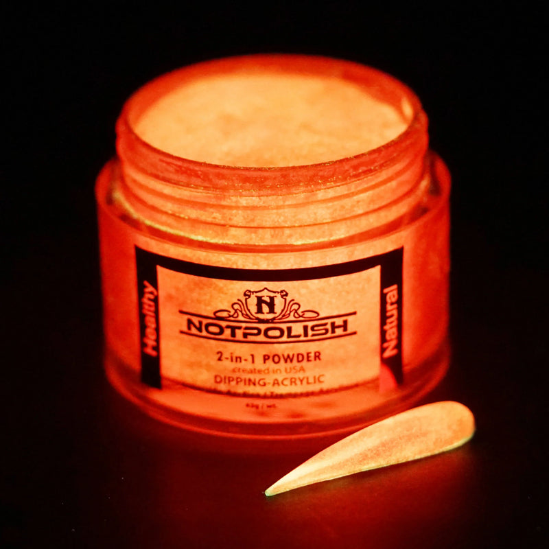 Notpolish 2 in 1 powder - g11 laser beams - 2 oz - acrylic