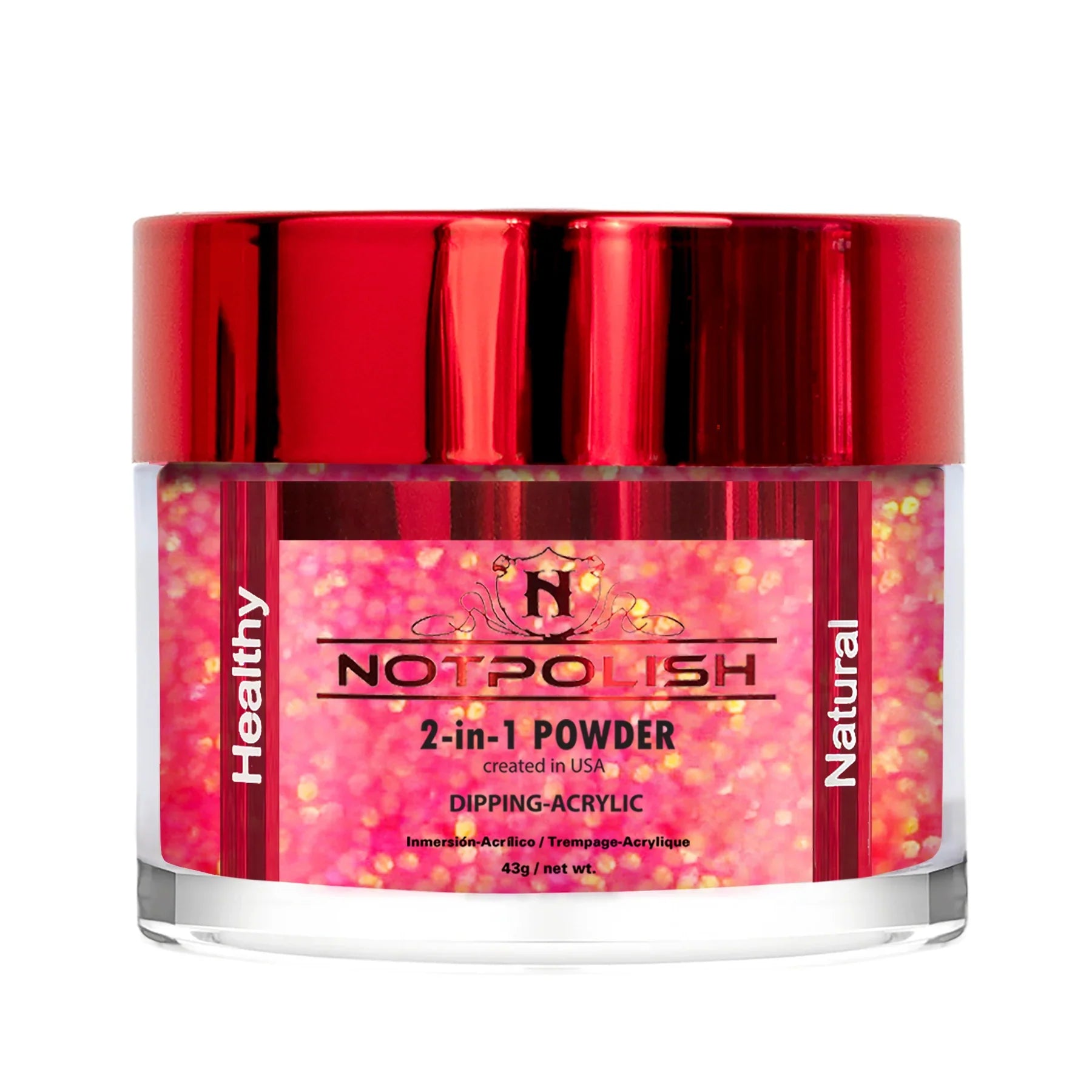 Notpolish 2 in 1 powder - g11 laser beams - 2 oz - acrylic