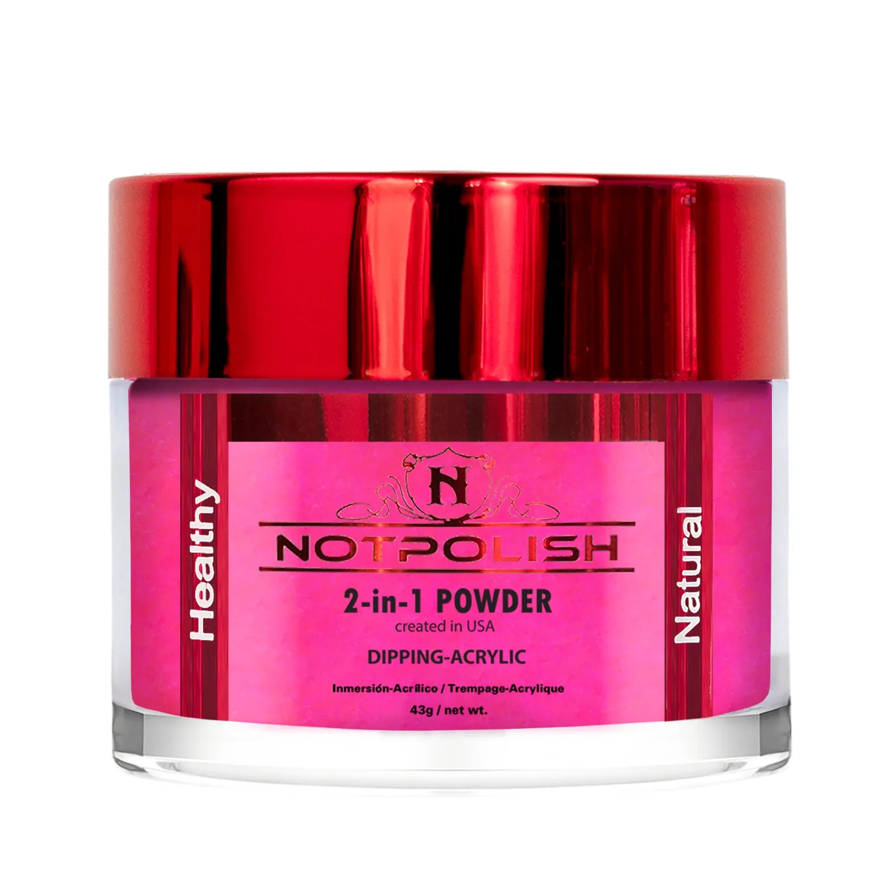 Notpolish 2 in 1 powder - g12 glow getters - 2 oz - acrylic