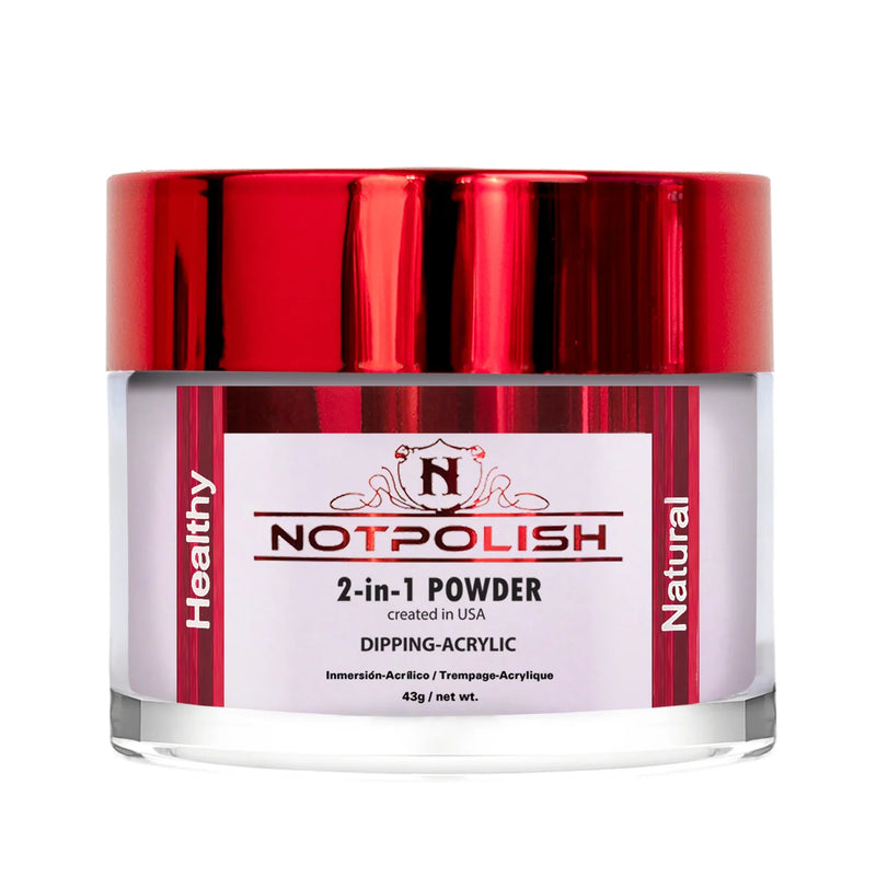 Notpolish 2 in 1 powder - g14 flash mob - 2 oz - acrylic dip