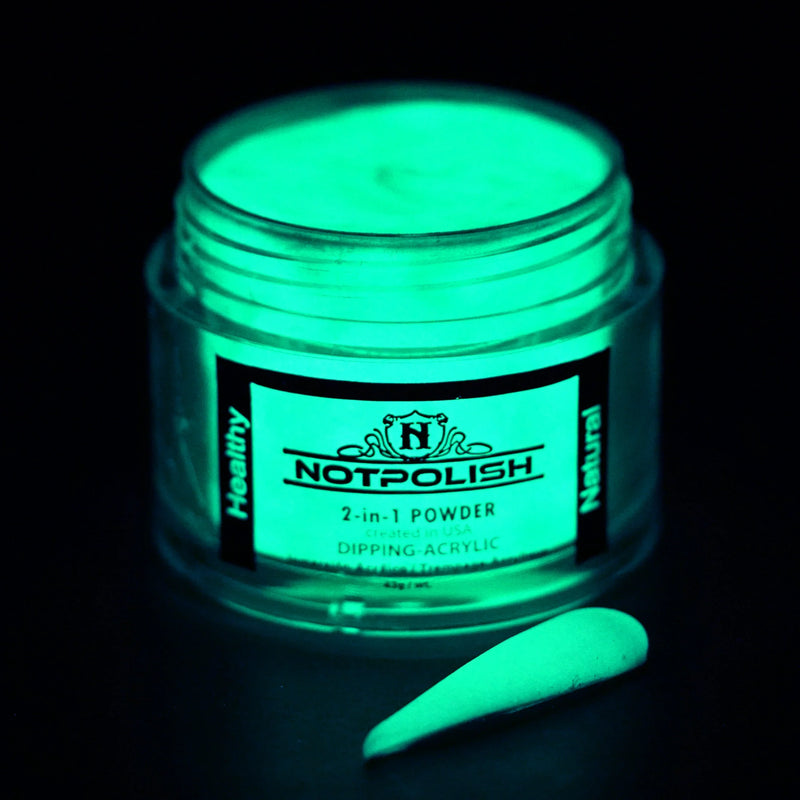 Notpolish 2 in 1 powder - g15 neon ninjas - 2 oz - acrylic