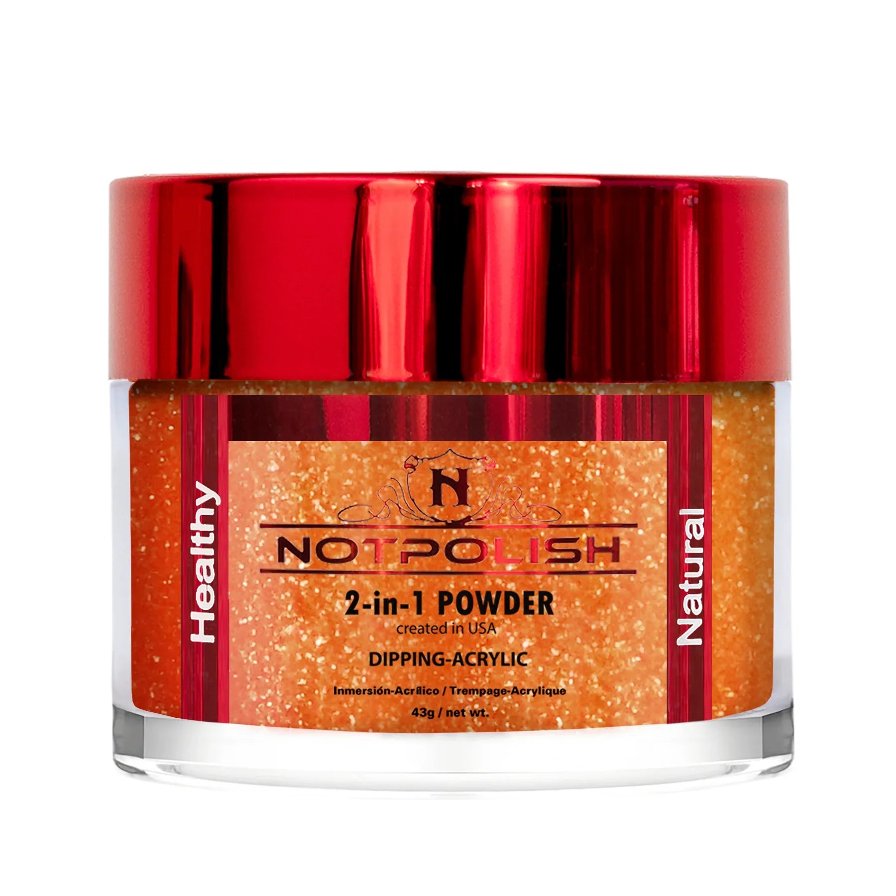 Notpolish 2 in 1 powder - m04 dreamsicle - 2 oz - acrylic