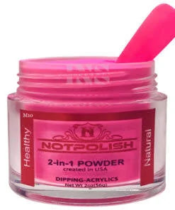 NOTPOLISH 2 in 1 Powder - M10 Wink Baby - 2 oz - Acrylic Dip