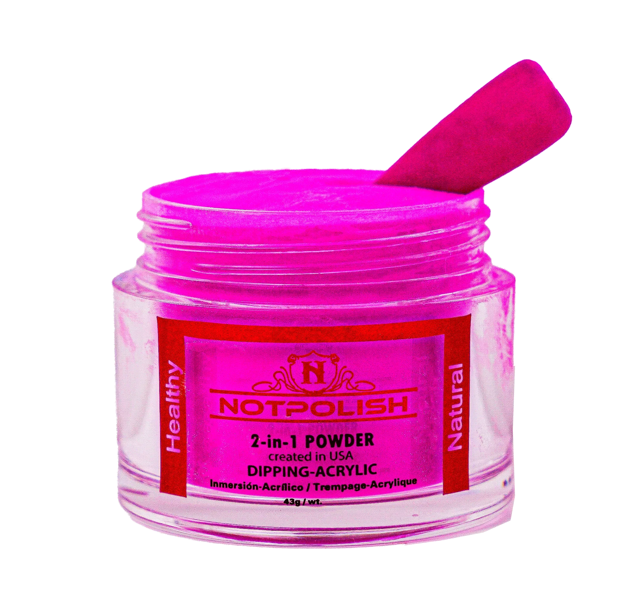 Notpolish 2 in 1 powder - m102 tusa - 2 oz - acrylic dip