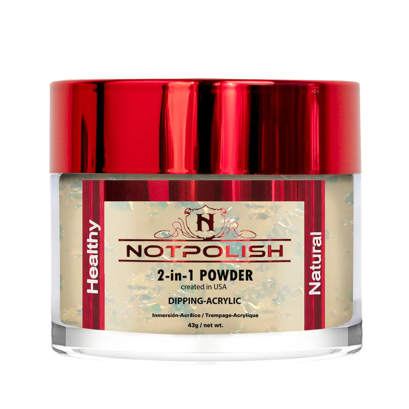 Notpolish 2 in 1 powder - m109 night out - 2 oz - acrylic