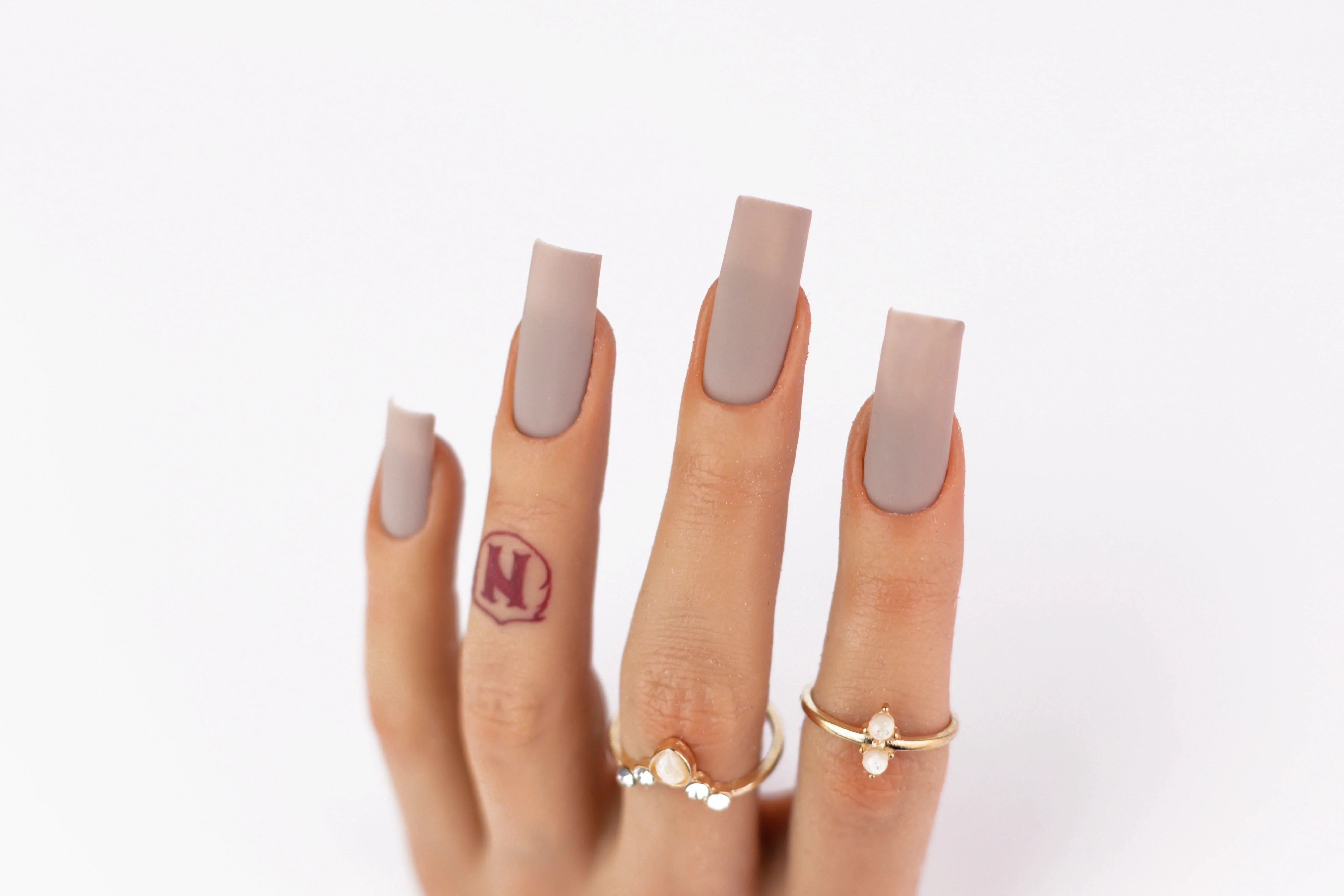 Notpolish 2 in 1 powder - m110 cappuccino - 2 oz - acrylic