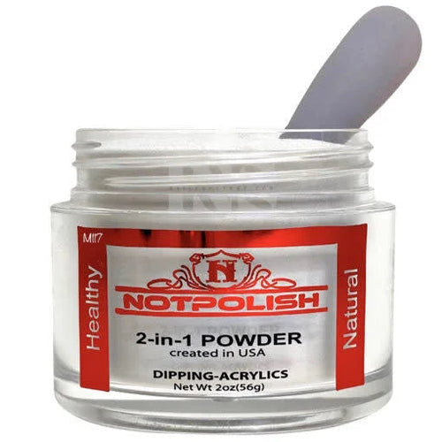 NOTPOLISH 2 in 1 Powder - M117 Sugar Baby - 2 oz