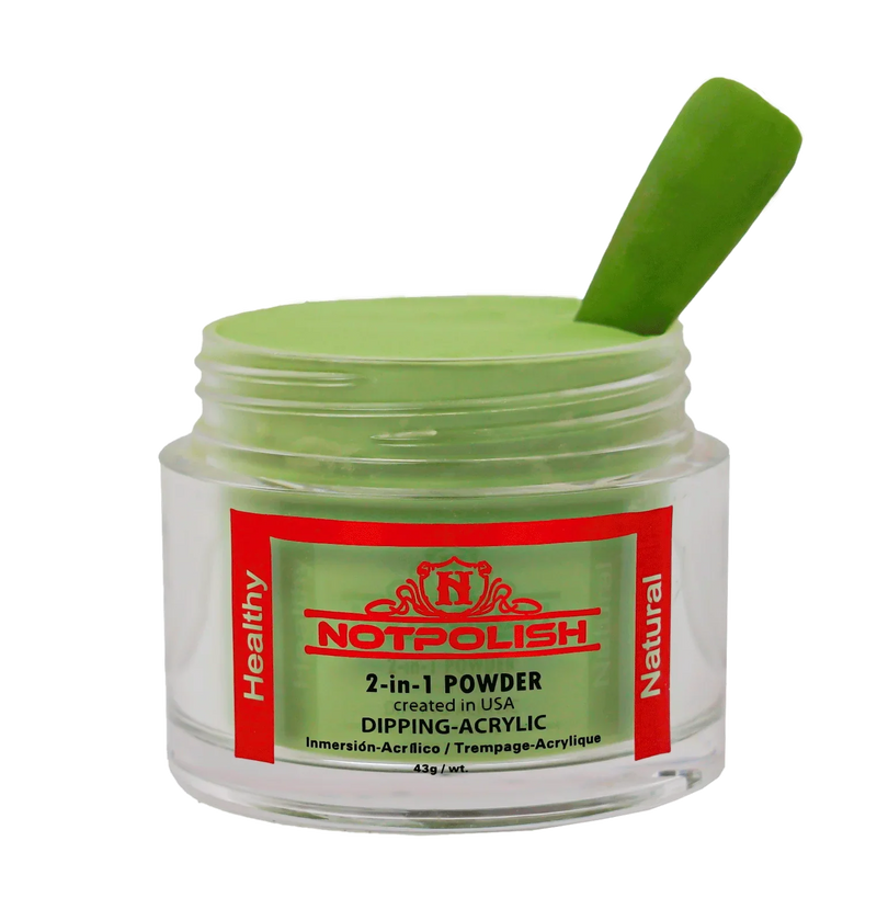 Notpolish 2 in 1 powder - m118 high life - 2 oz - acrylic