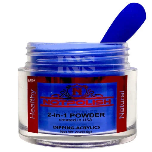 NOTPOLISH 2 in 1 Powder - M119 Royalty - 2 oz - Acrylic Dip