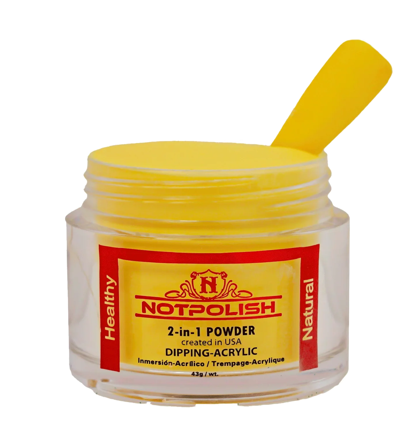 Notpolish 2 in 1 powder - m120 golden hour - 2 oz - acrylic