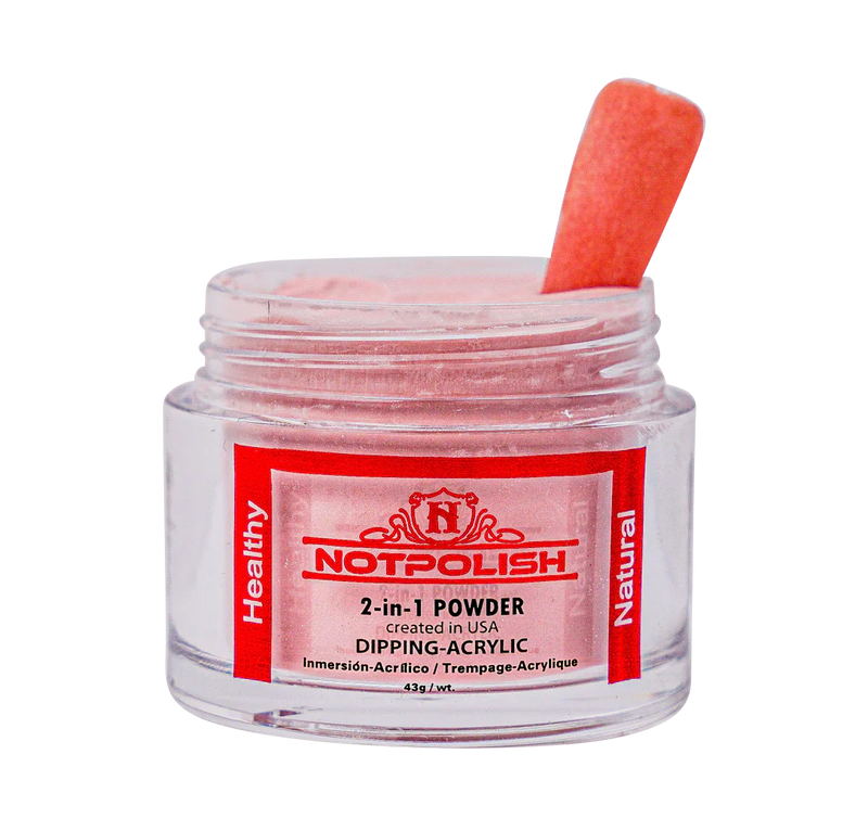 Notpolish 2 in 1 powder - m122 tan lines - 2 oz - acrylic