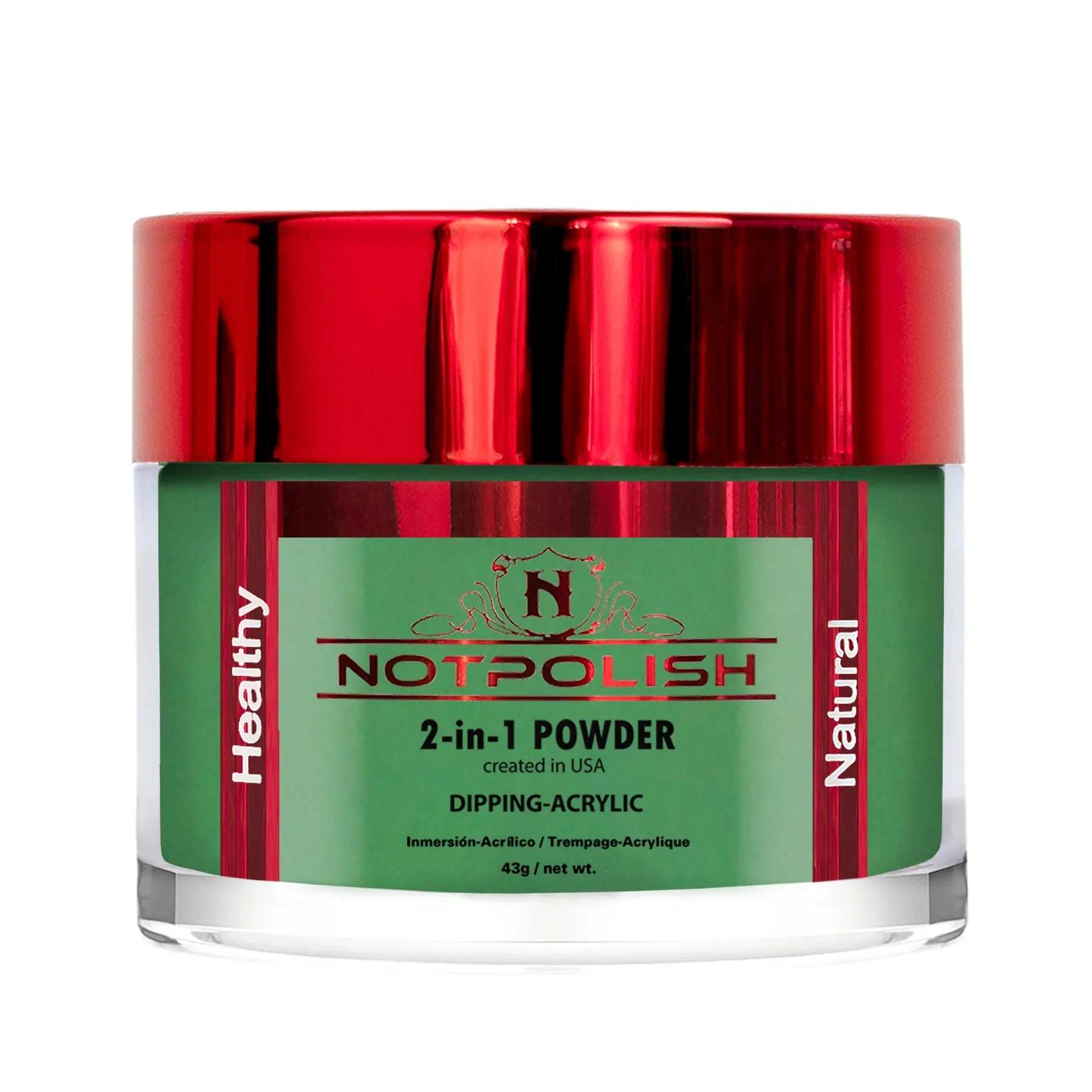 Notpolish 2 in 1 powder - m125 throwing jade - 2 oz