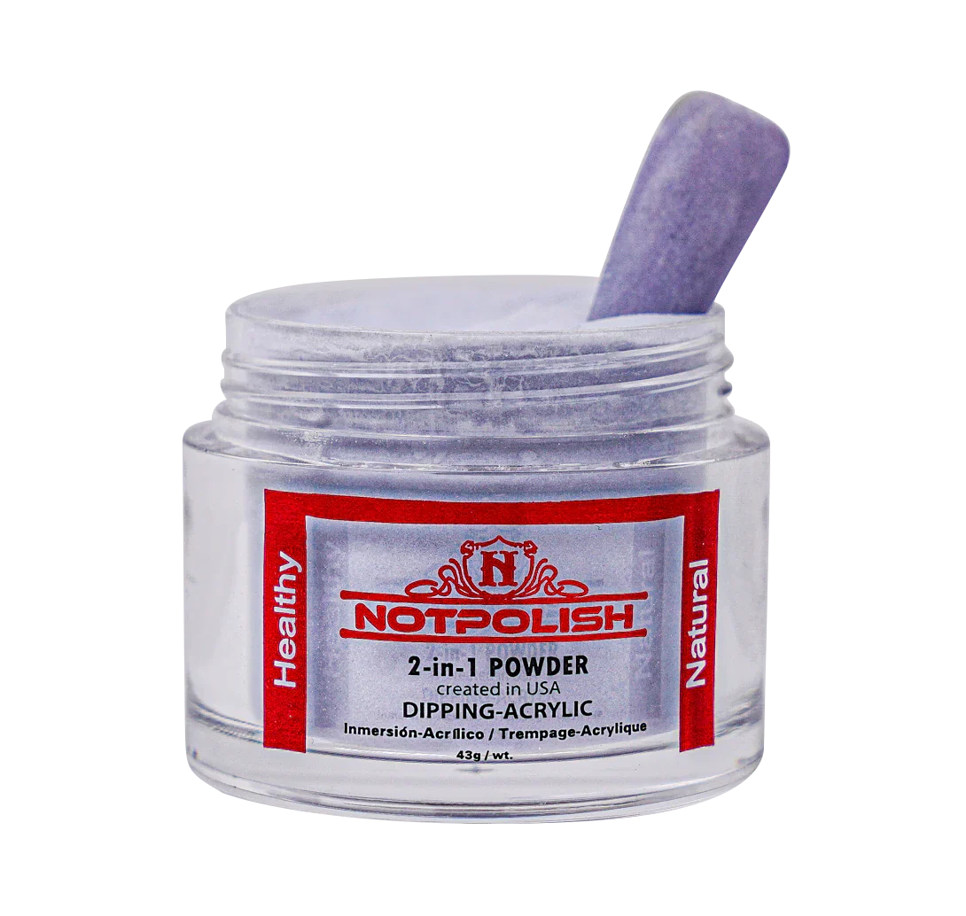 Notpolish 2 in 1 powder - m128 all nighter - 2 oz - acrylic