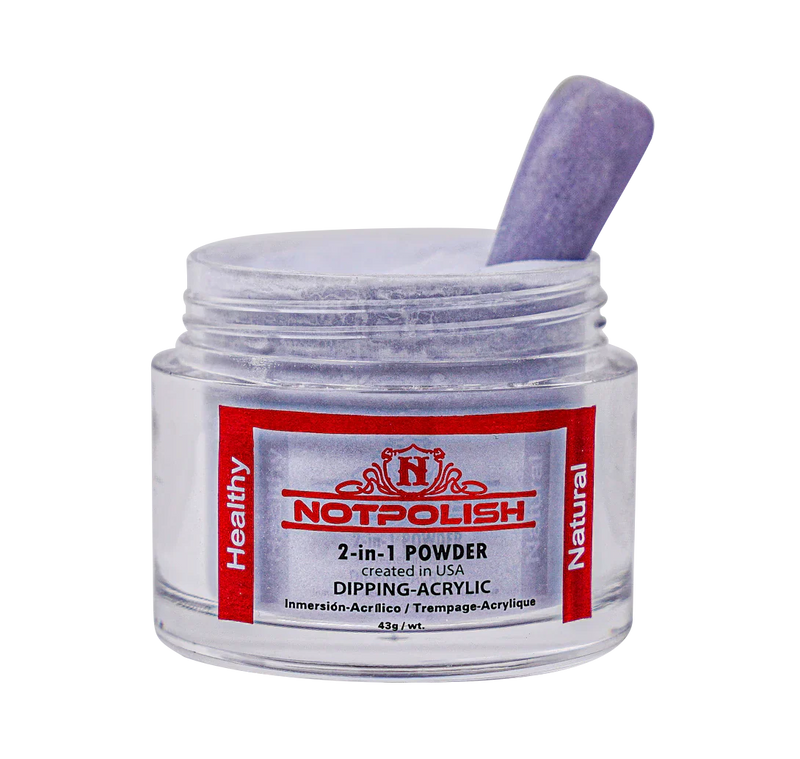 Notpolish 2 in 1 powder - m128 all nighter - 2 oz - acrylic