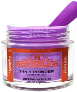 NOTPOLISH 2 in 1 Powder - M14 Smoked Purple - 2 oz