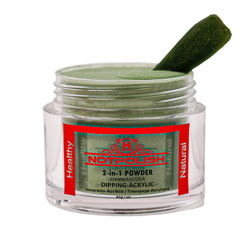 Notpolish 2 in 1 powder - m25 hot cider - 2 oz - acrylic dip