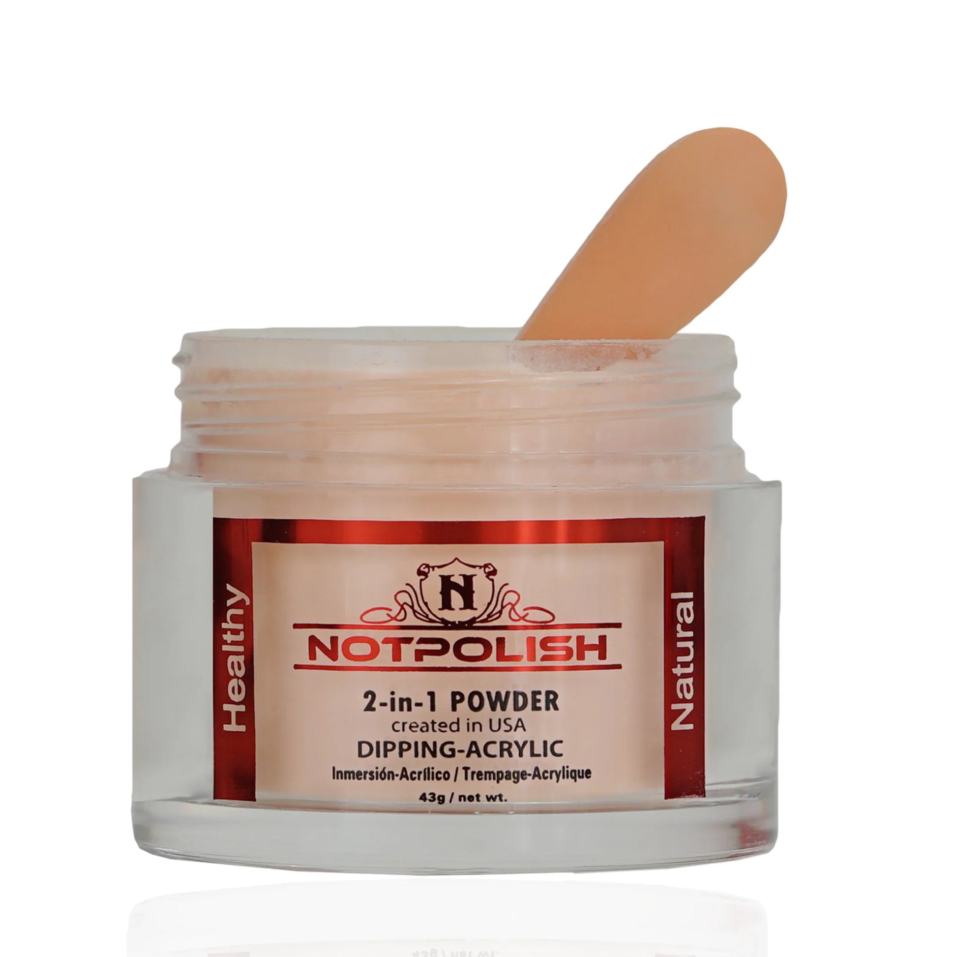 Notpolish 2 in 1 powder - m34 fuzzy wuzzy - 2 oz - acrylic