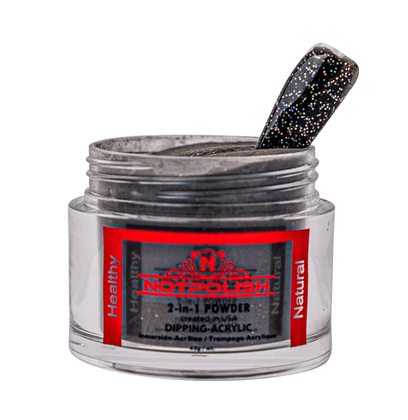 Notpolish 2 in 1 powder - m36 material girl - 2 oz