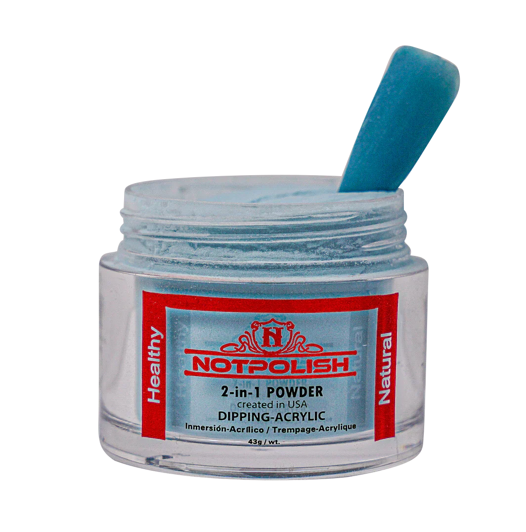 Notpolish 2 in 1 powder - m37 ocean view - 2 oz - acrylic