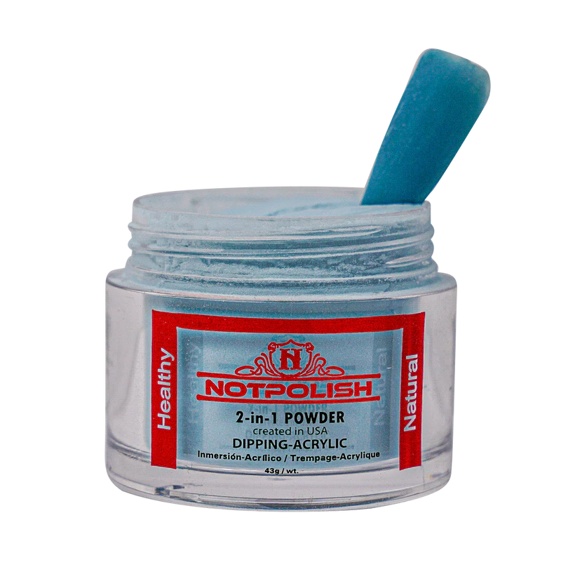 Notpolish 2 in 1 powder - m37 ocean view - 2 oz - acrylic