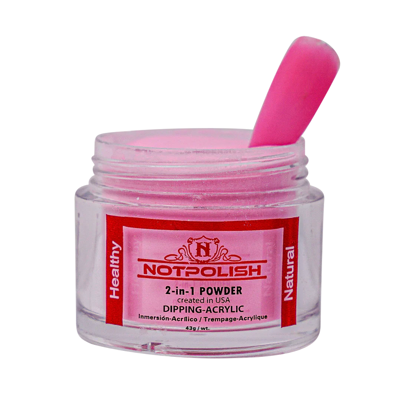 Notpolish 2 in 1 powder - m40 mad love - 2 oz - acrylic dip