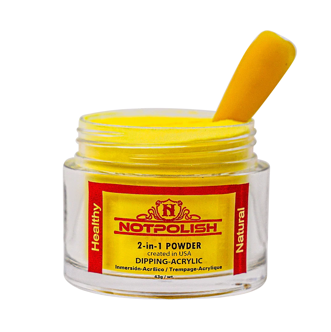 Notpolish 2 in 1 powder - m42 out loud - 2 oz - acrylic dip