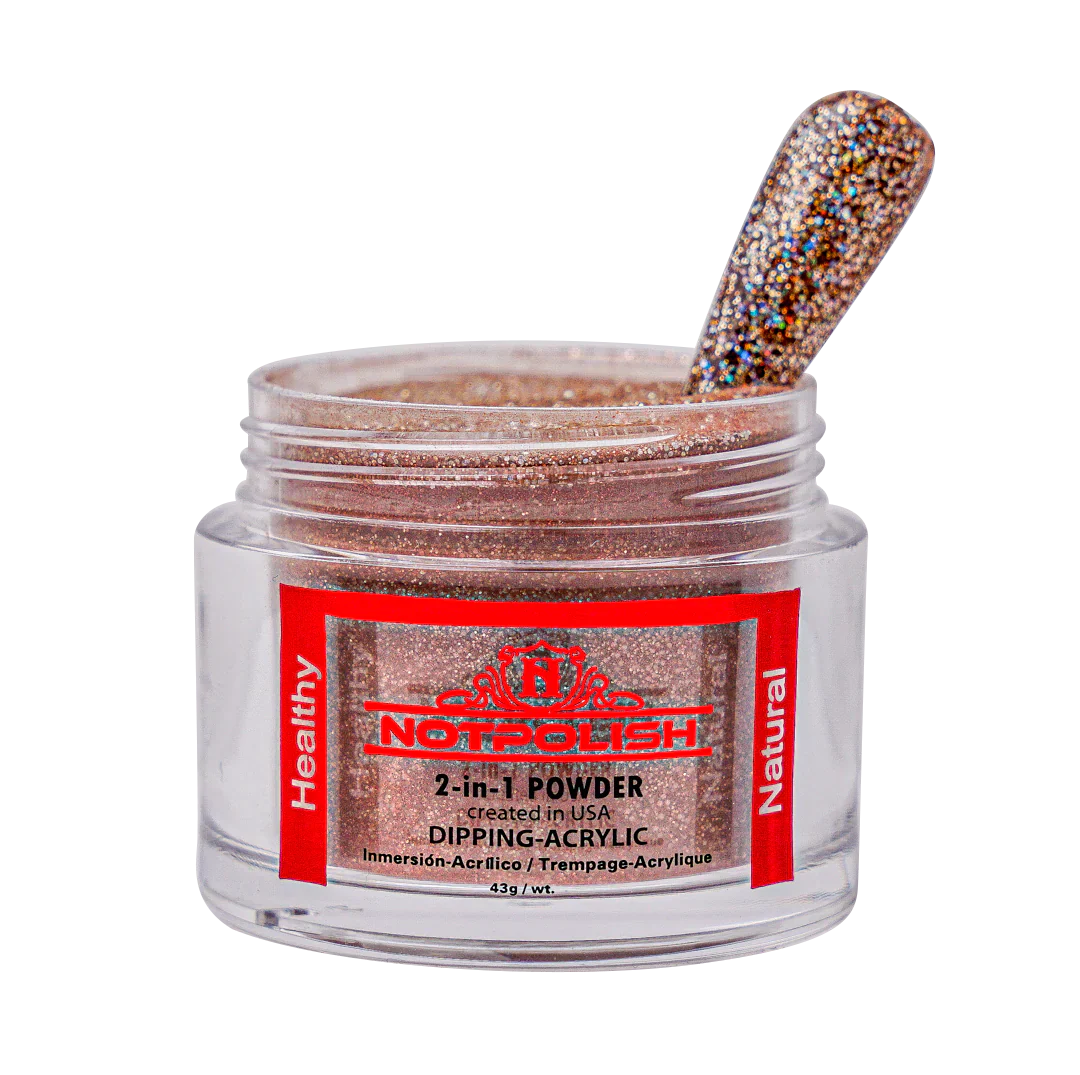 Notpolish 2 in 1 powder - m44 prom dress - 2 oz - acrylic