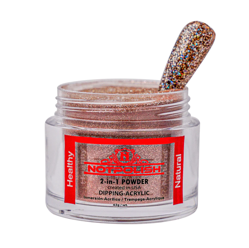 Notpolish 2 in 1 powder - m44 prom dress - 2 oz - acrylic