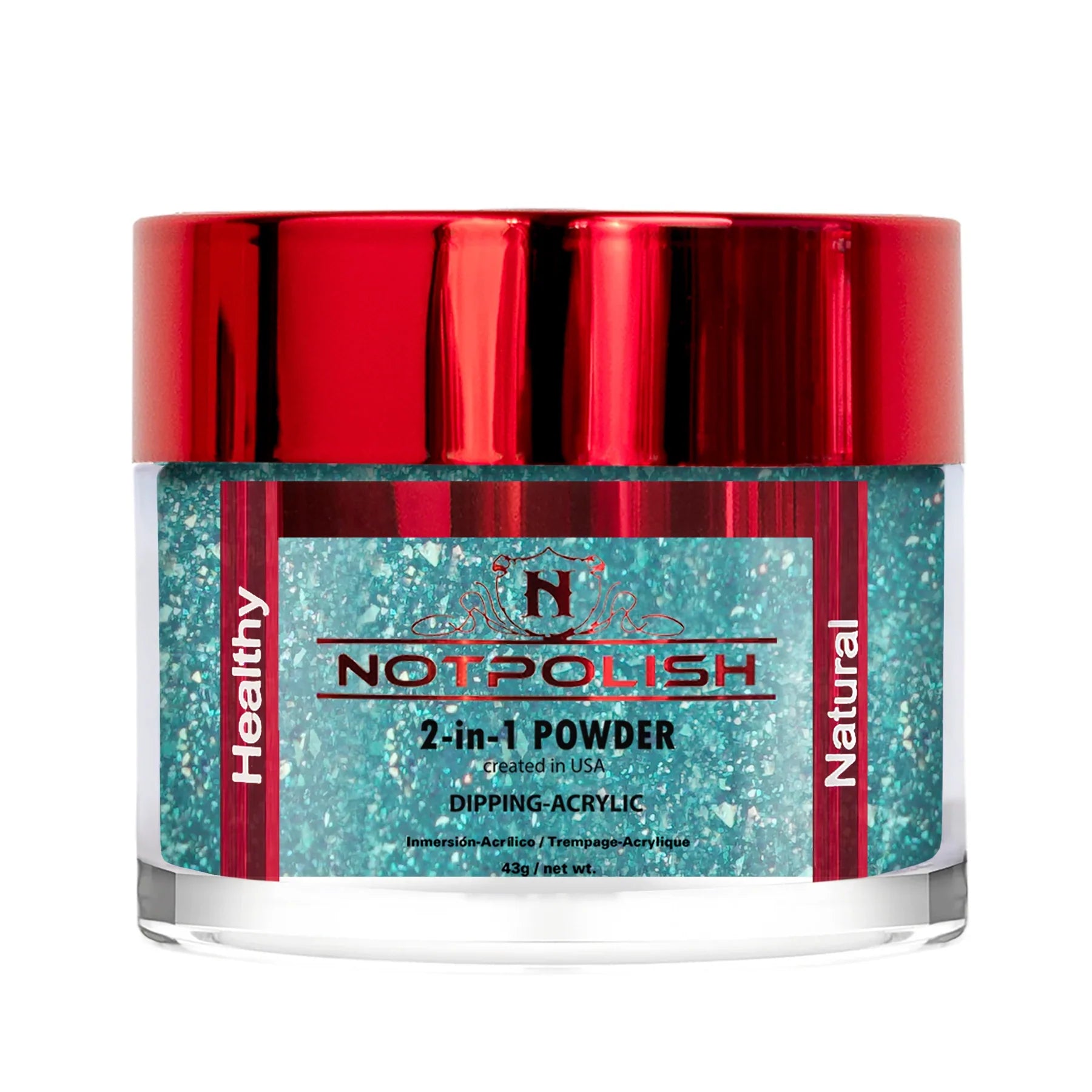 Notpolish 2 in 1 powder - m45 confetti cake - 2 oz