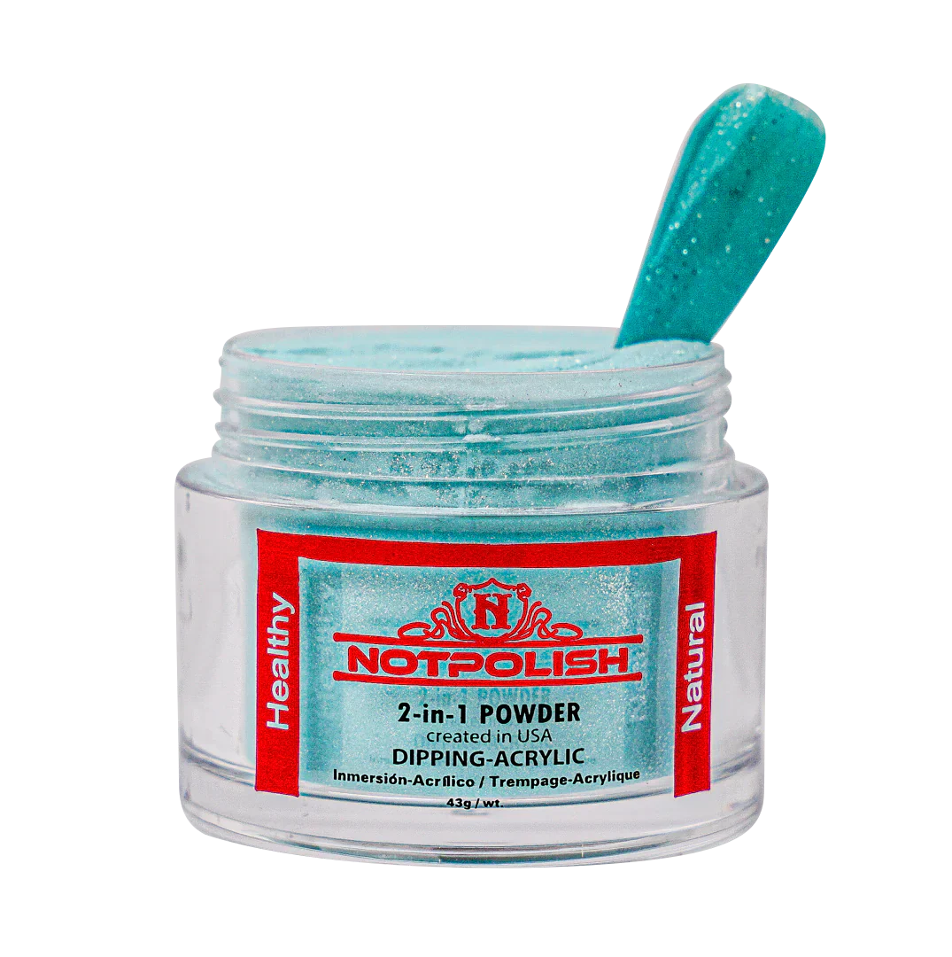 Notpolish 2 in 1 powder - m45 confetti cake - 2 oz