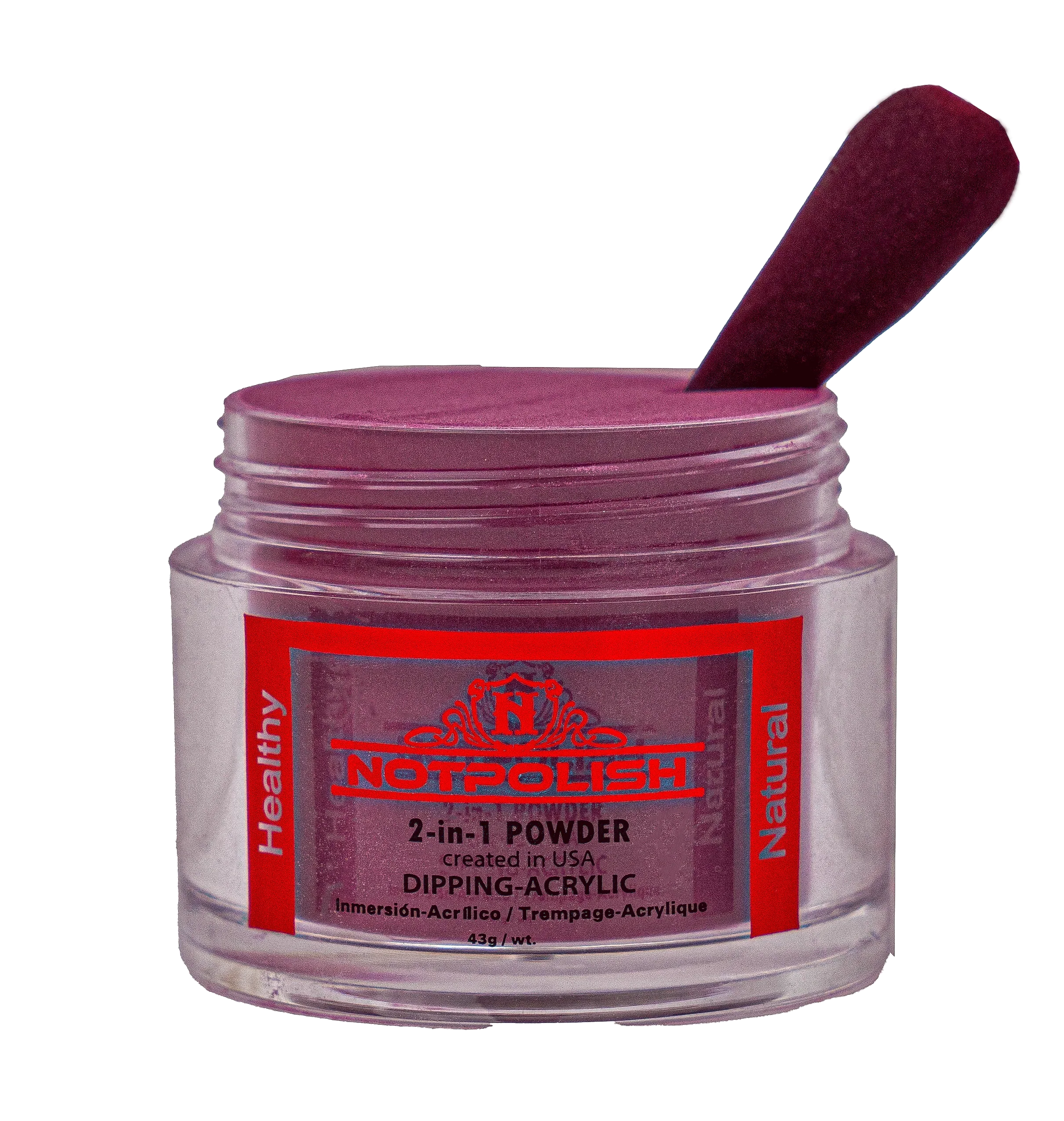 Notpolish 2 in 1 powder - m52 russian doll - 2 oz - acrylic