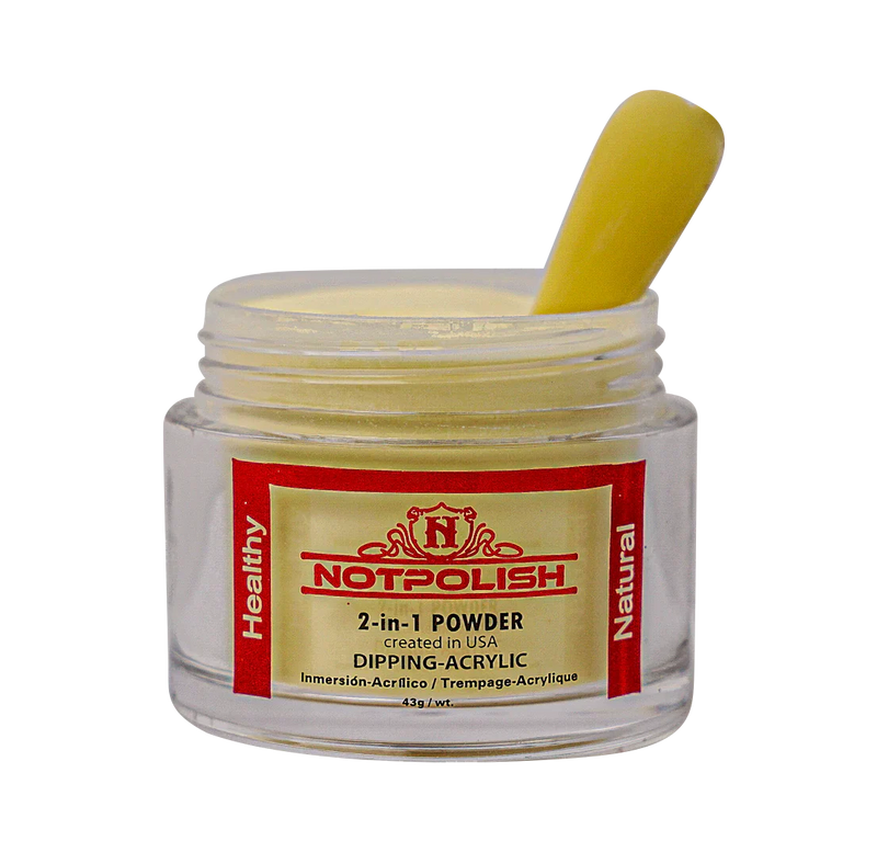 Notpolish 2 in 1 powder - m54 chill zone - 2 oz - acrylic