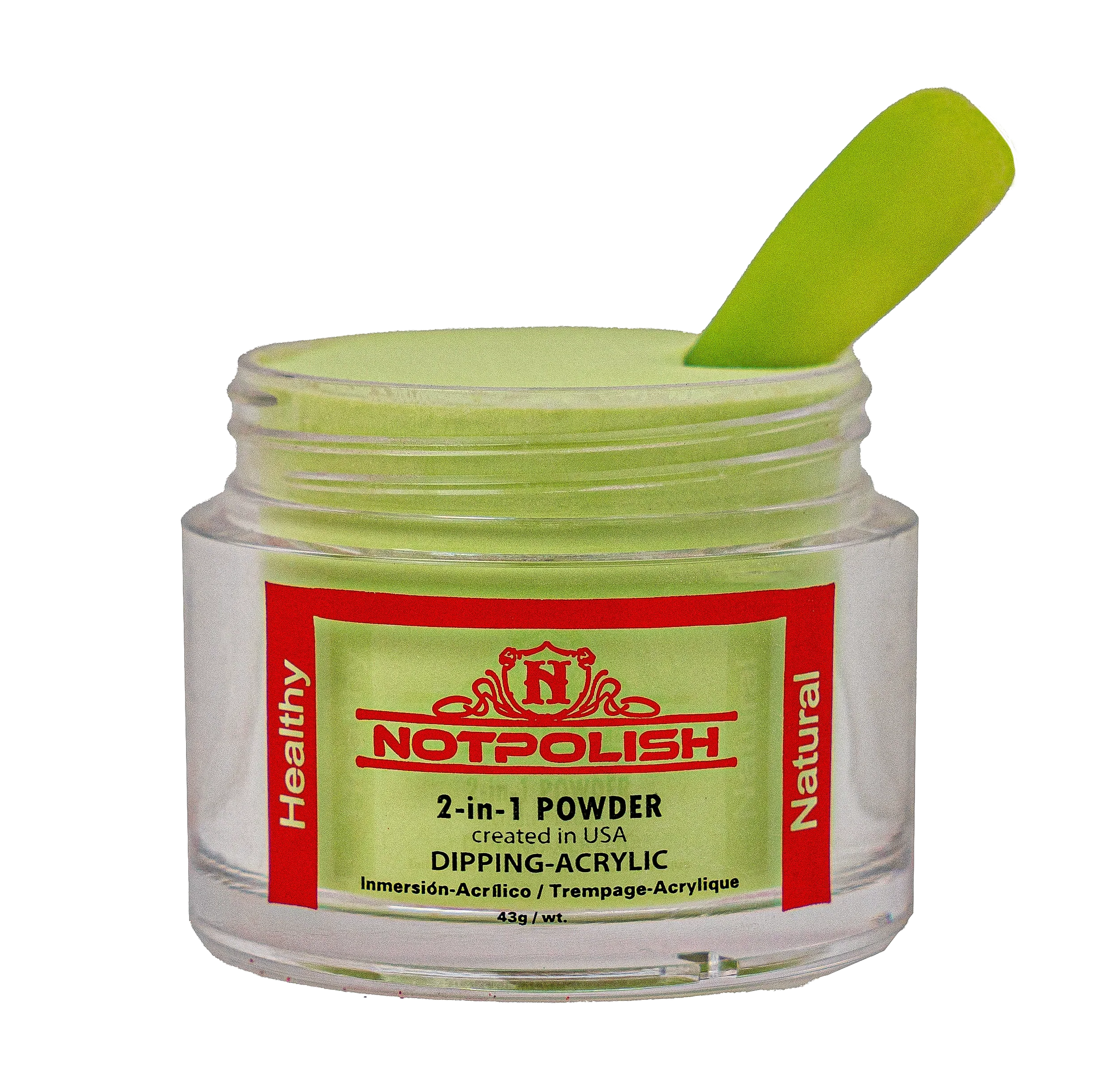 Notpolish 2 in 1 powder - m55 sinful - 2 oz - acrylic dip