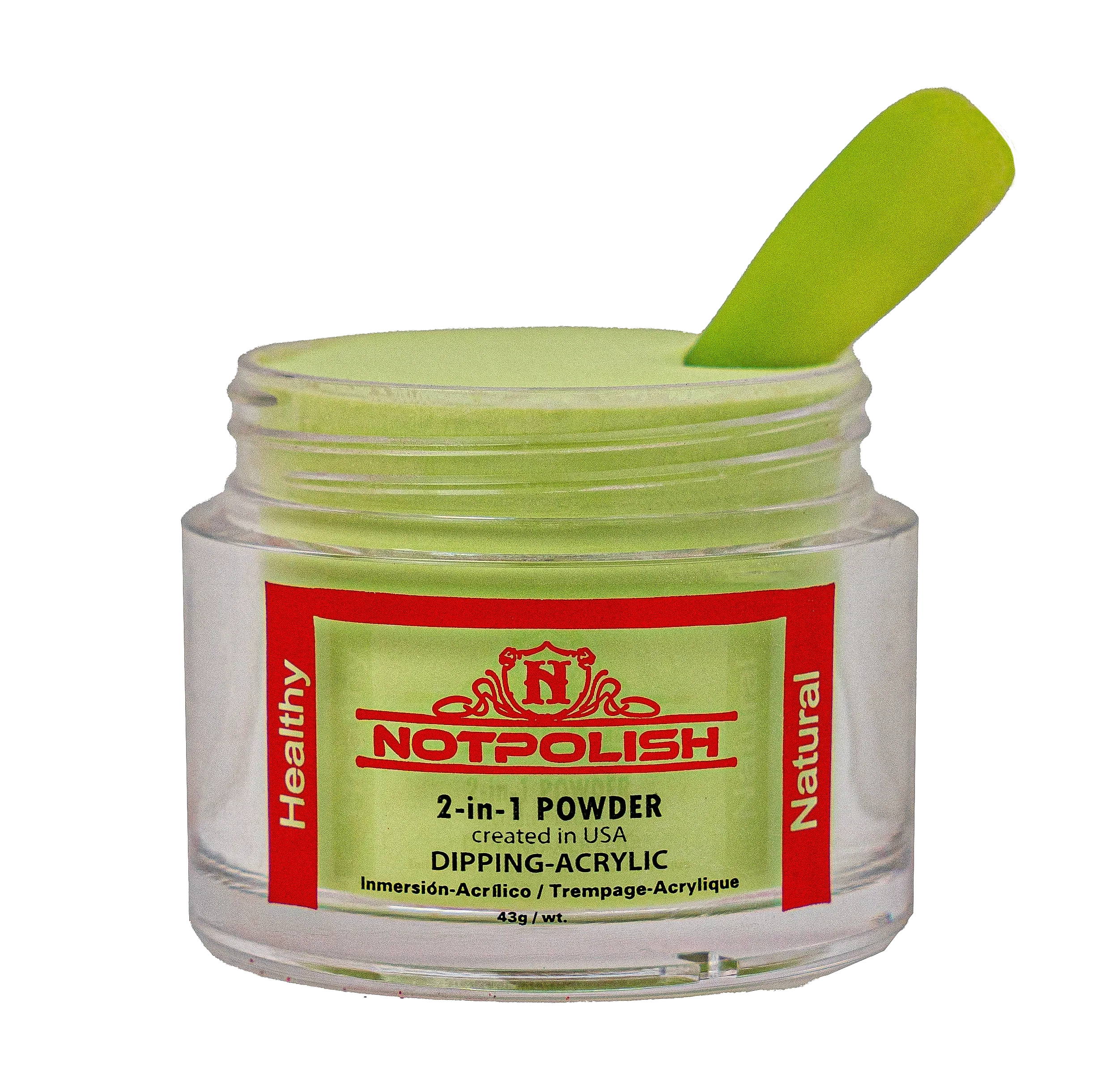 Notpolish 2 in 1 powder - m55 sinful - 2 oz - acrylic dip