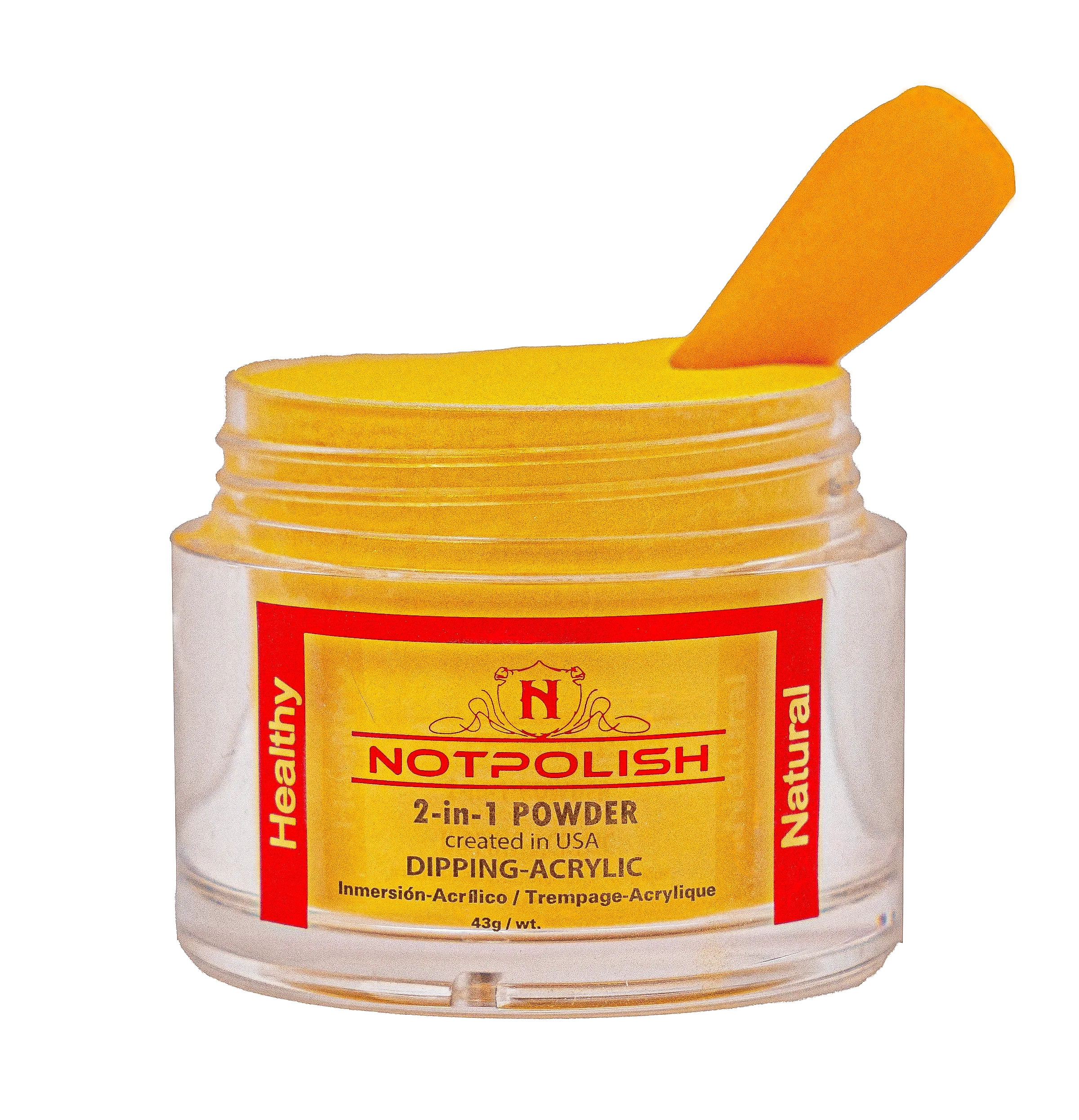 Notpolish 2 in 1 powder - m62 tuscan sun - 2 oz - acrylic