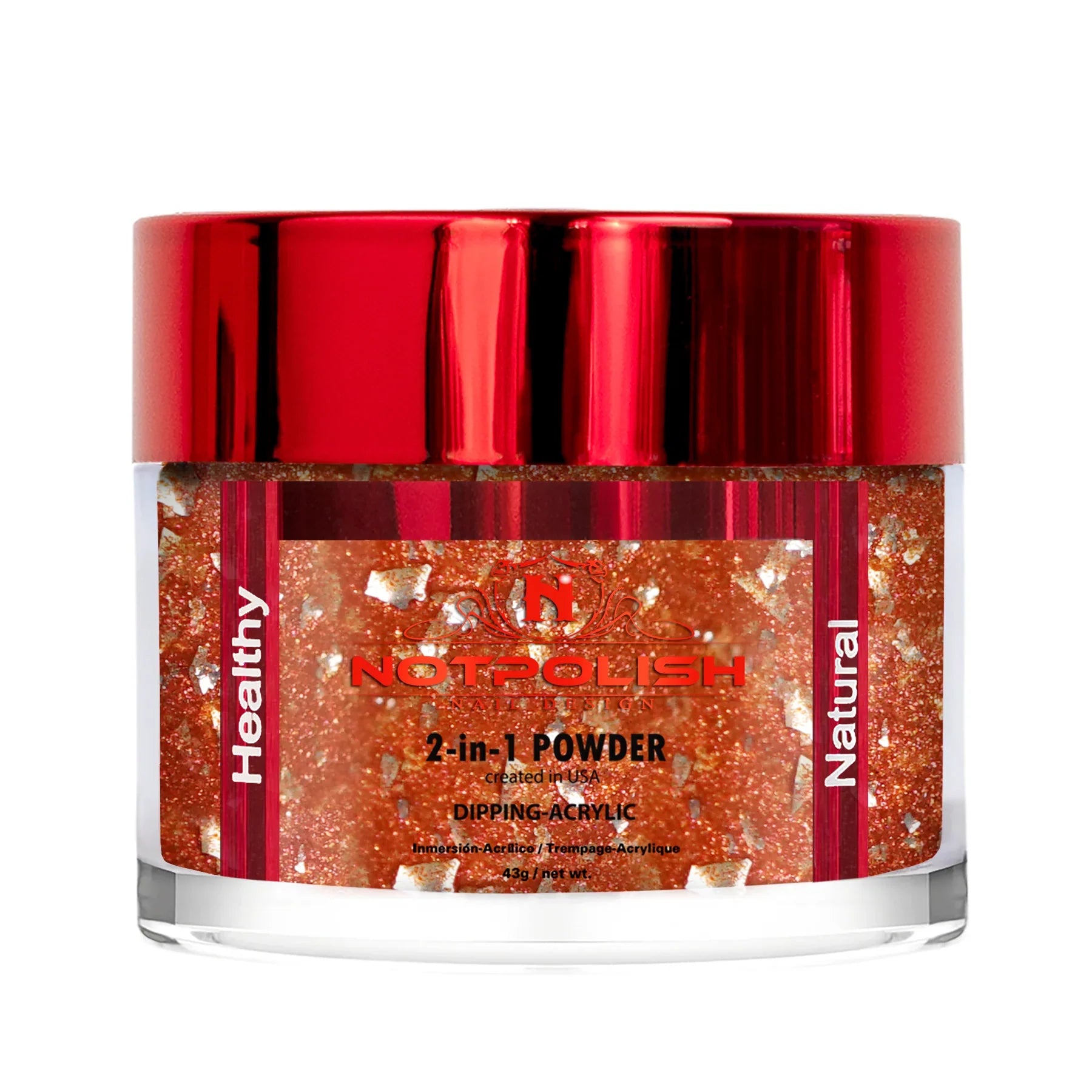 Notpolish 2 in 1 powder - m65 starburst - 2 oz - acrylic dip