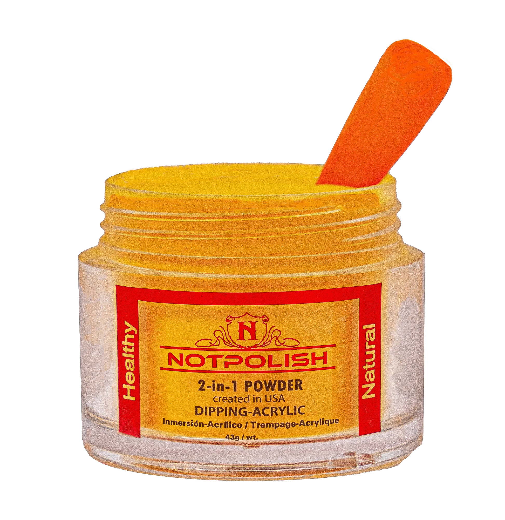 Notpolish 2 in 1 powder - m67 autumn leaf - 2 oz - acrylic