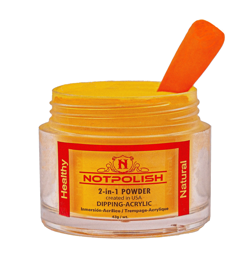 Notpolish 2 in 1 powder - m67 autumn leaf - 2 oz - acrylic