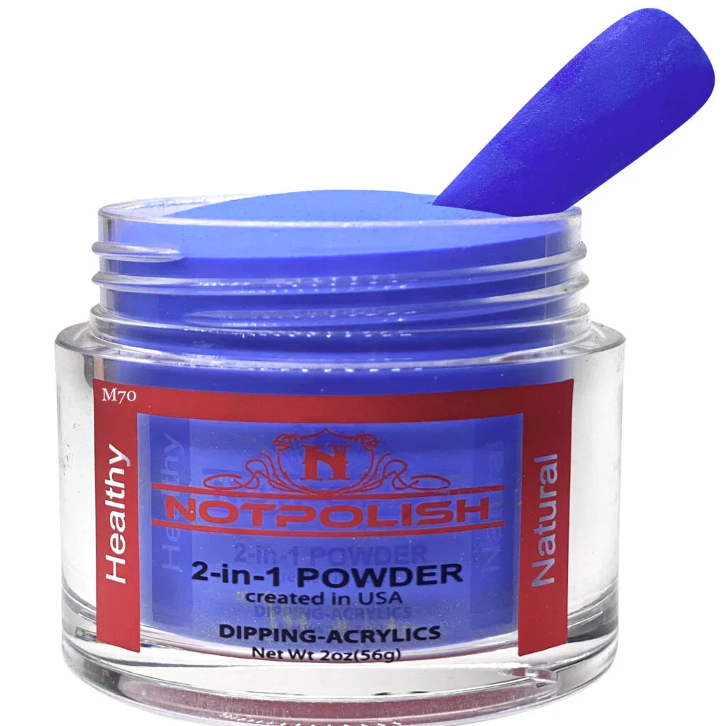 Notpolish 2 in 1 powder - m70 ex boyfriend - 2 oz - acrylic
