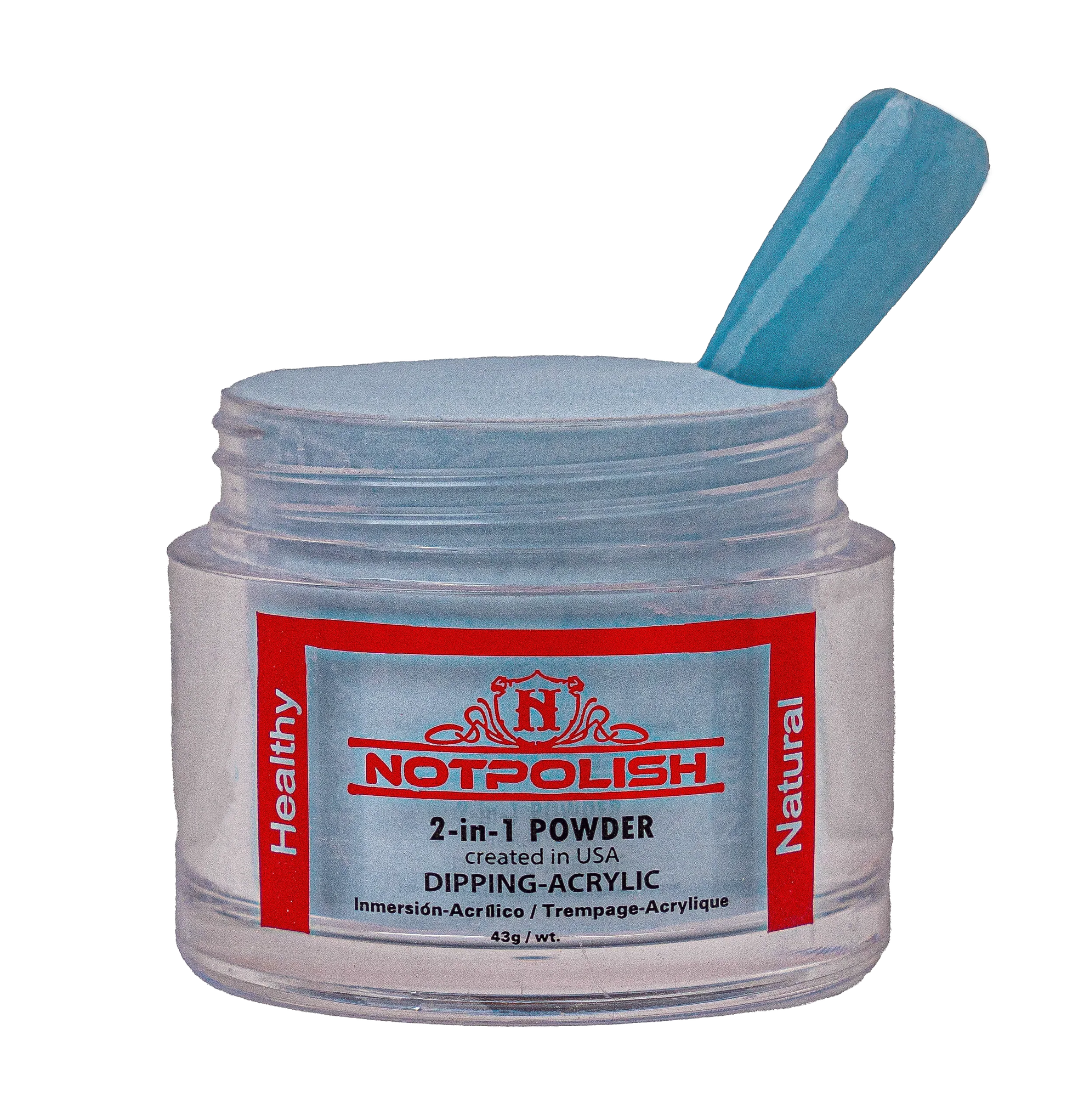 Notpolish 2 in 1 powder - m71 wonderland - 2 oz - acrylic