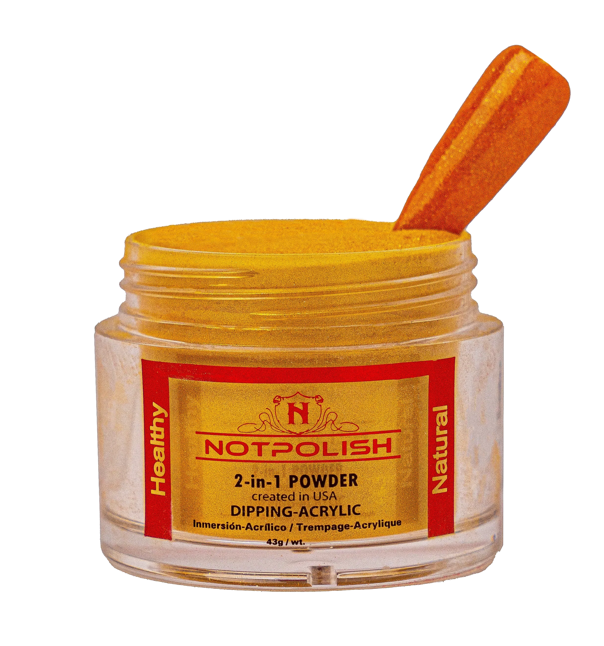 Notpolish 2 in 1 powder - m78 half baked - 2 oz - acrylic