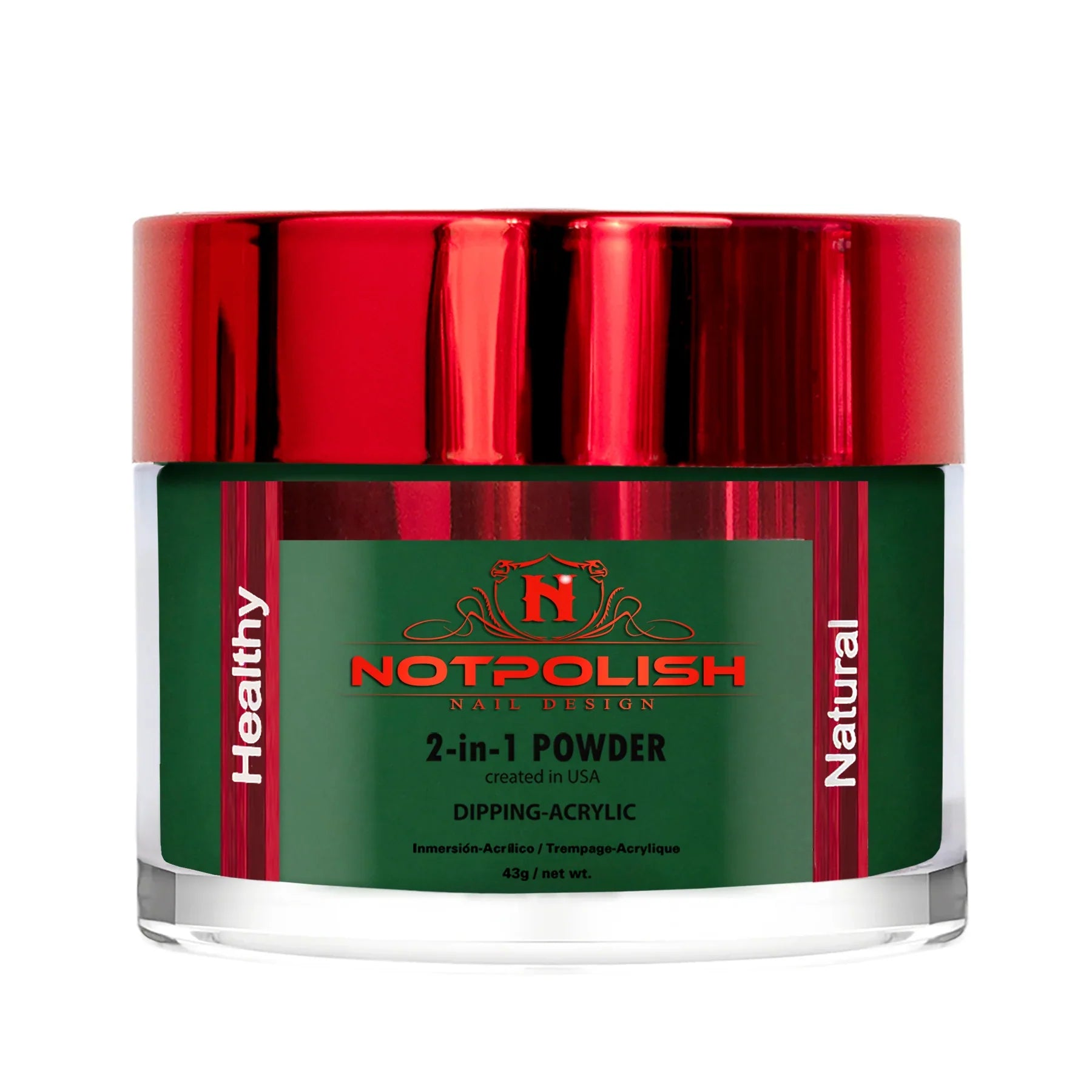 Notpolish 2 in 1 powder - m79 christmas tri - 2 oz