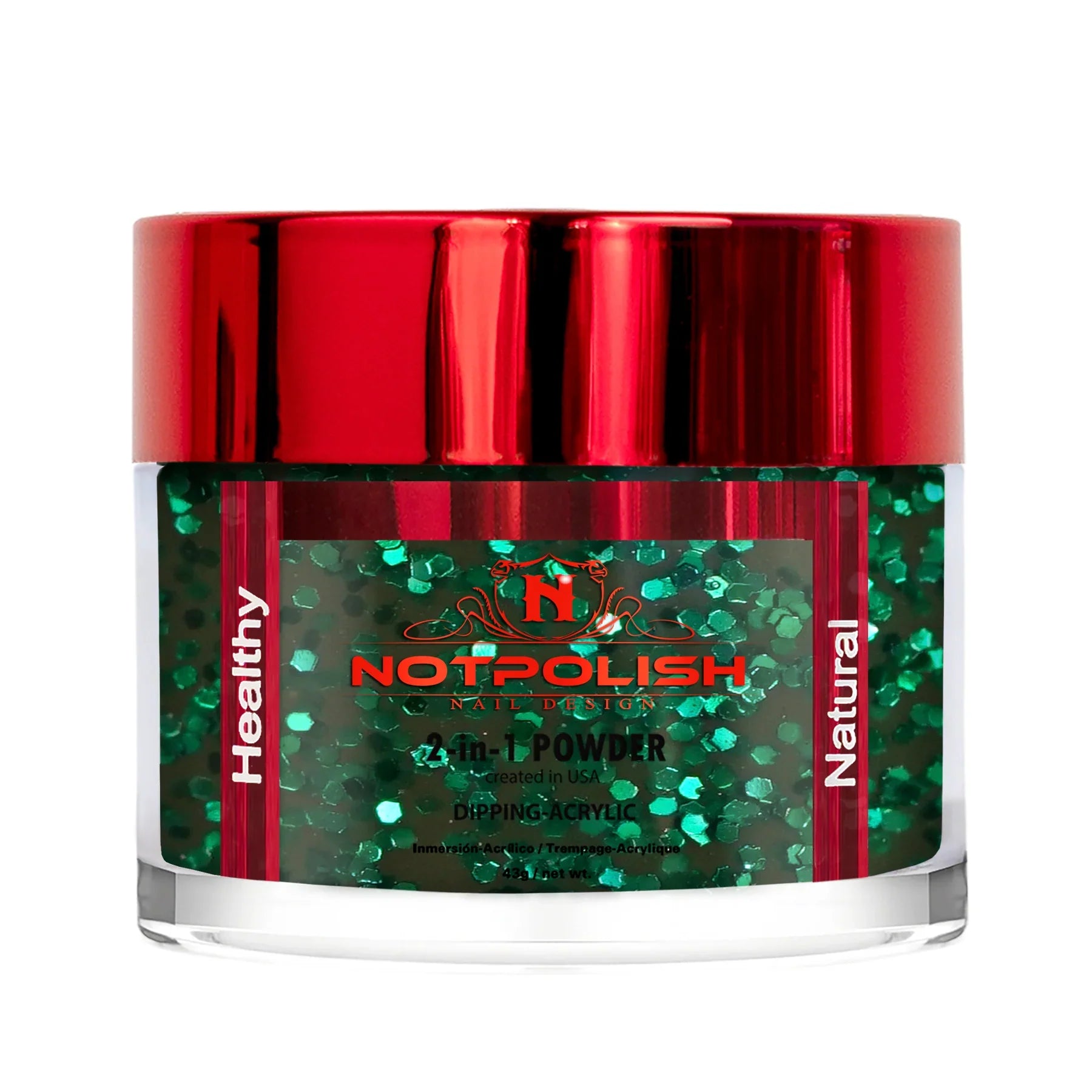 Notpolish 2 in 1 powder - m81 midnight snack - 2 oz
