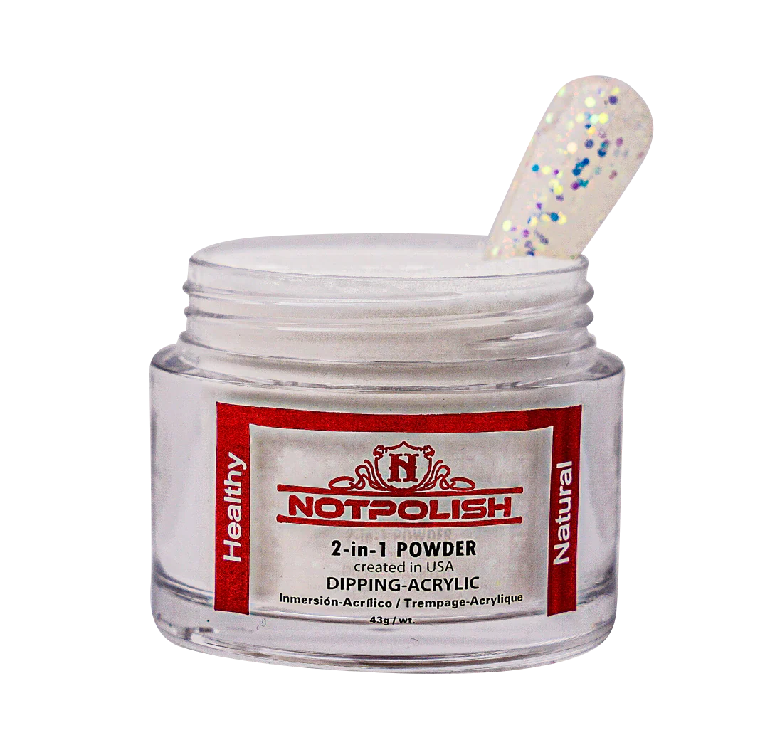 Notpolish 2 in 1 powder - m83 baby it’s cold - 2 oz