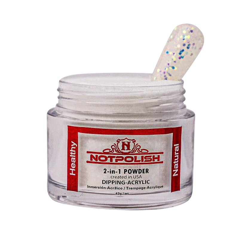 Notpolish 2 in 1 powder - m83 baby it’s cold - 2 oz