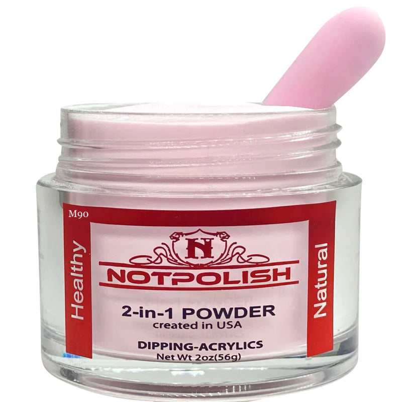 Notpolish 2 in 1 powder - m90 tender lavender - 2 oz