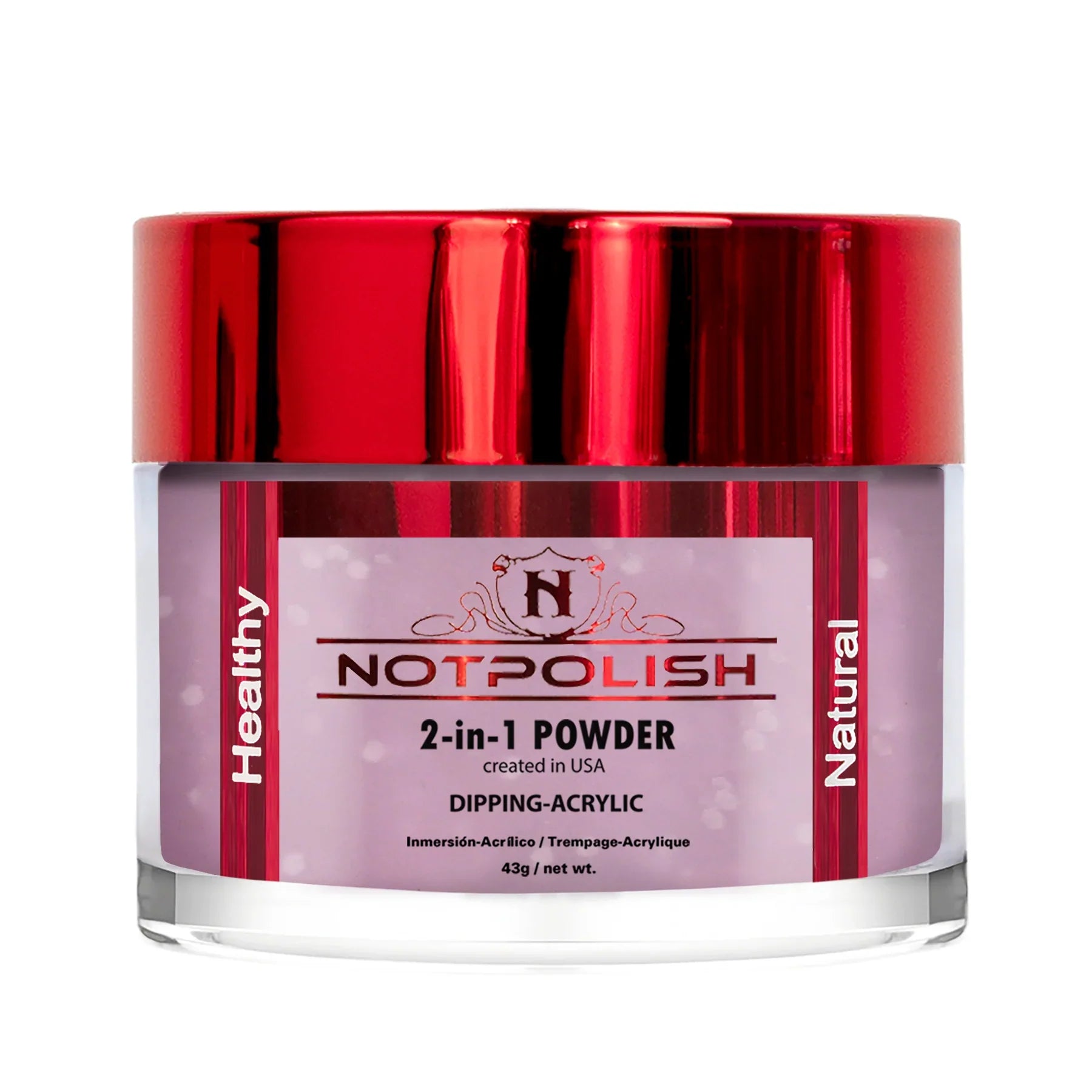 Notpolish 2 in 1 powder - m96 blissful purple - 2 oz