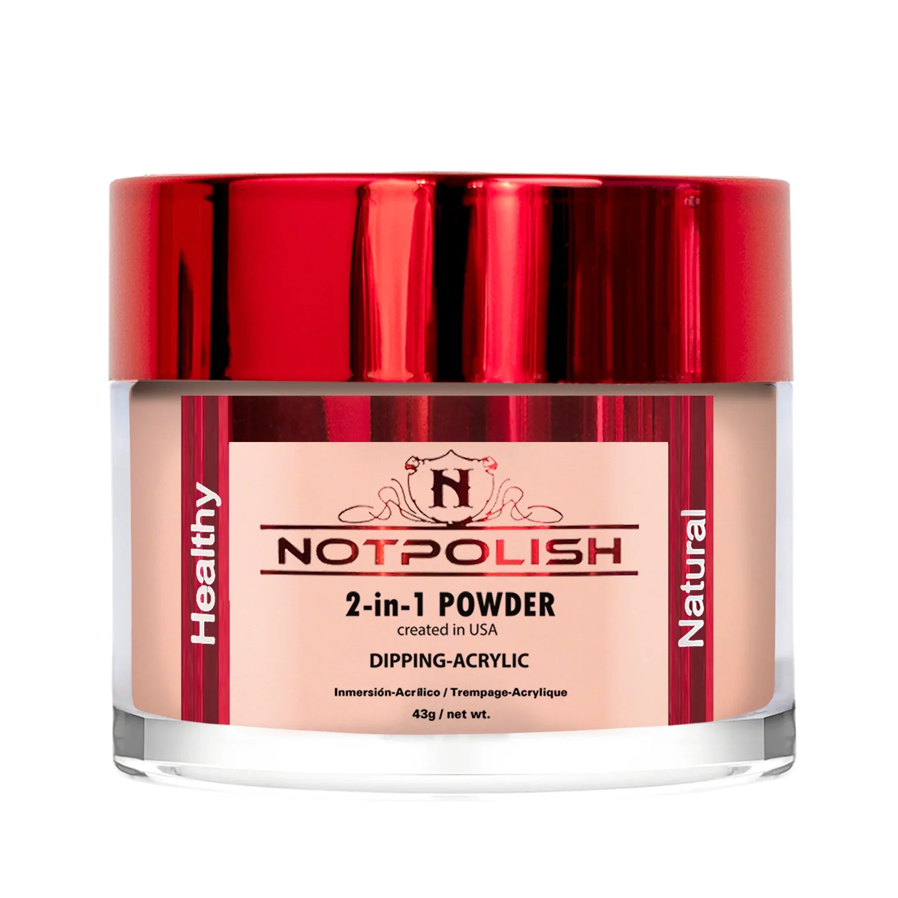 Notpolish 2 in 1 powder - og102 nude panther - 2 oz