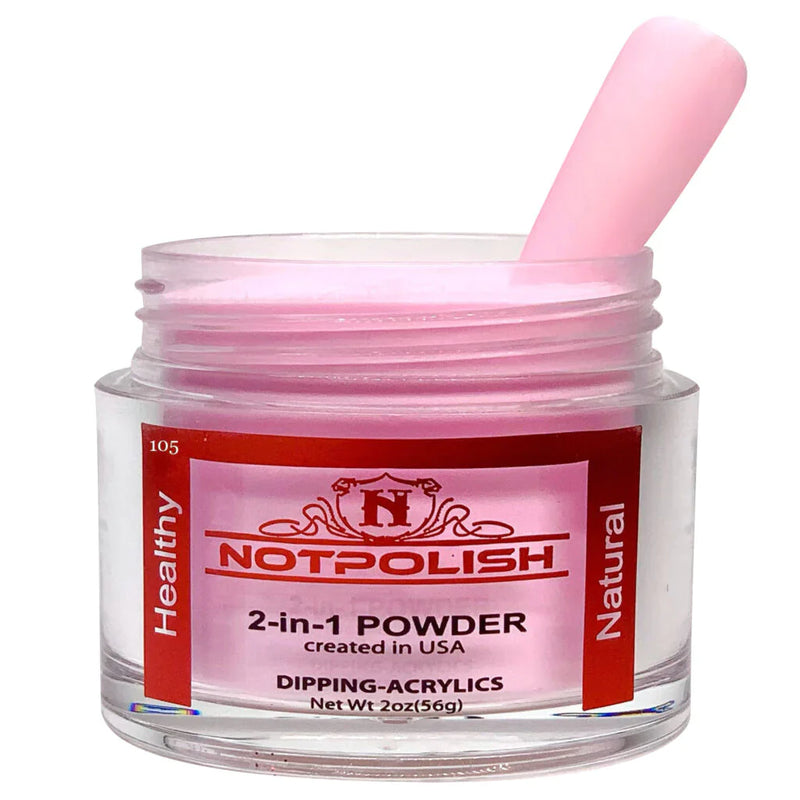 Notpolish 2 in 1 powder - og105 pleasure p - 2 oz - dip